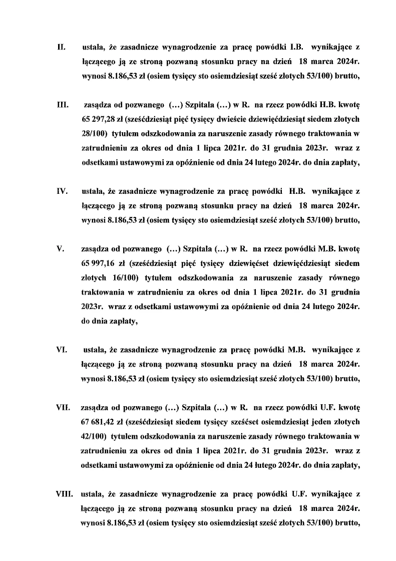 Wyrok Sądu Rejonowego w Rzeszowie w sprawie pielęgniarek i położnych - strona 2