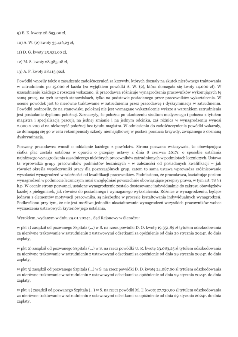 Wyrok Sądu Okręgowego w Sieradzu - strona 2