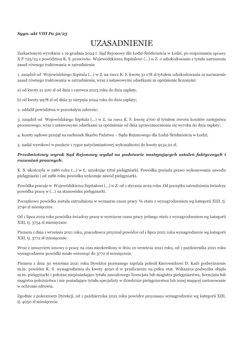 Wyrok Sądu Okręgowego w Łodzi- strona 2